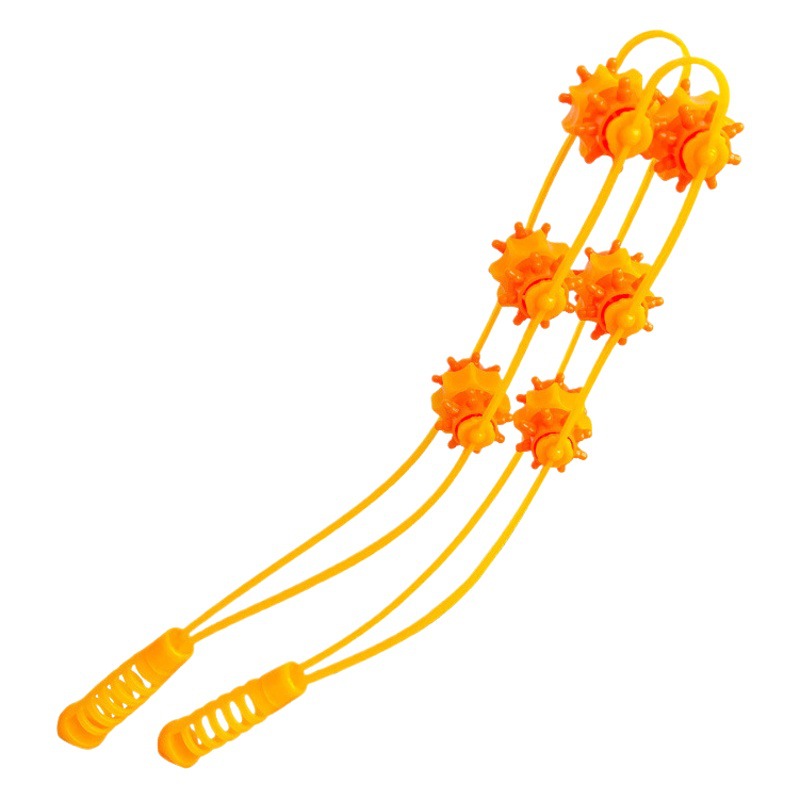 Back strip neck and shoulder massager shoulder and cervical vertebra dredging Meridian plastic roller back no need massage artifact