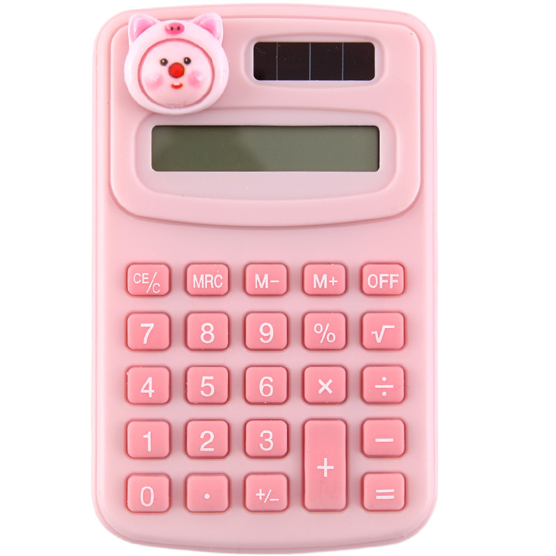 Picture of Cartoon cute calculator candy color mini portable small calculator portable office student computer wholesale