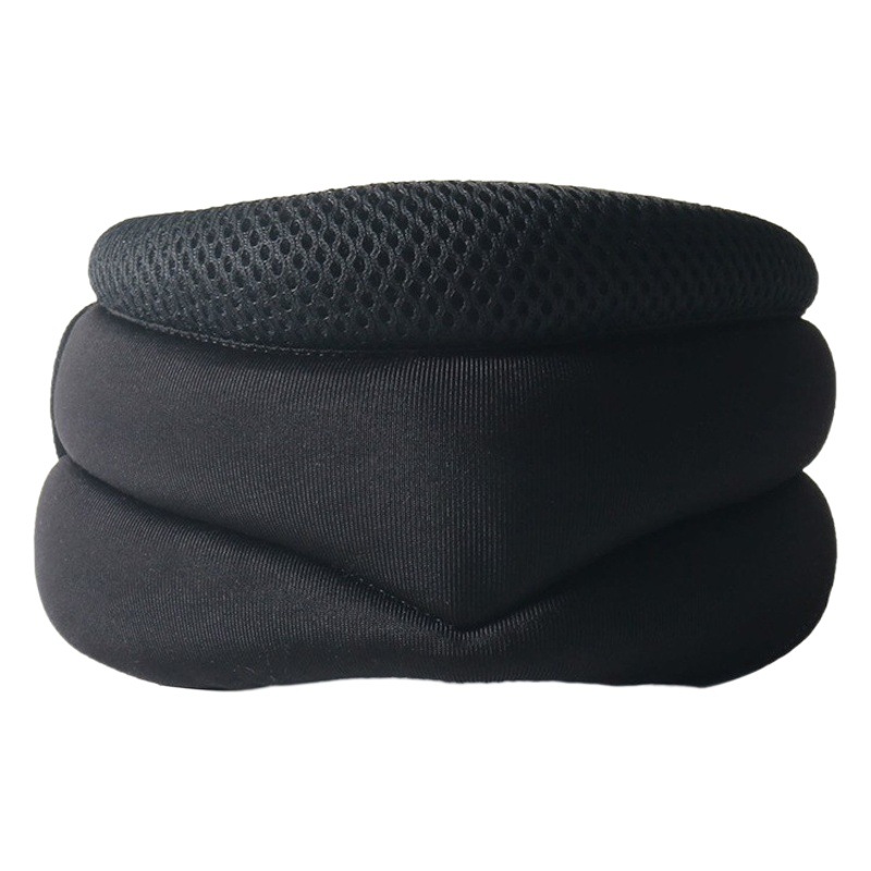 Cross-border three-layer sponge neck protection breathable high-elastic anti-bow forward cervical neck decompression office neck protection collar