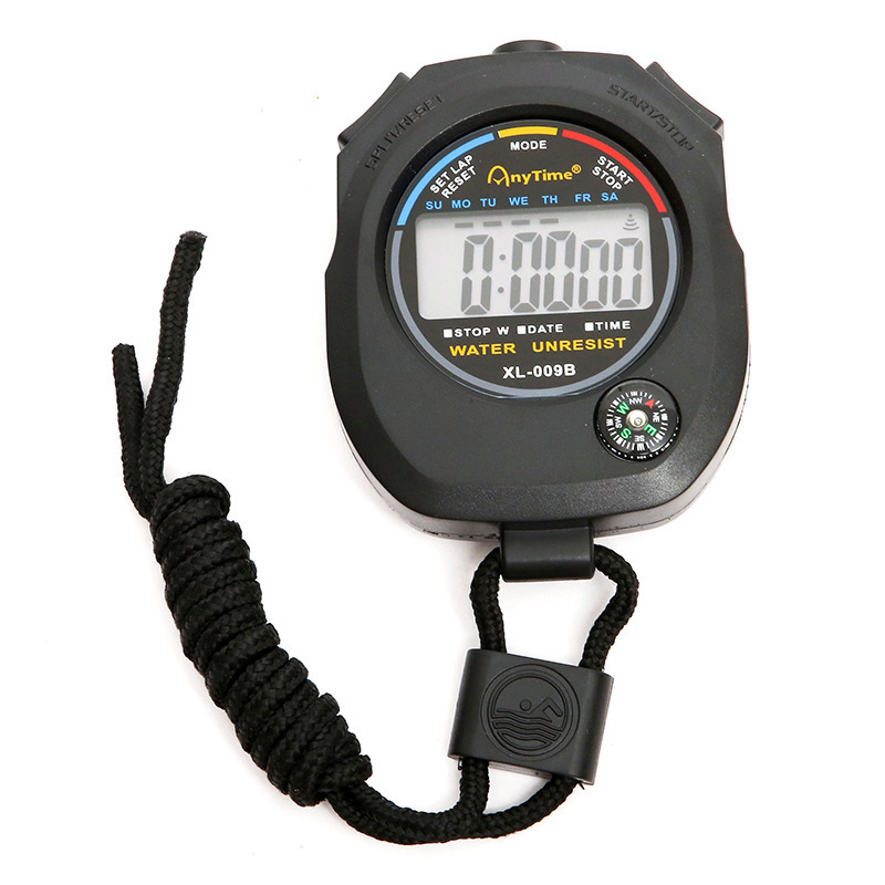 Stopwatch Timer Referee Timing Running Stop Table Outdoor Fitness Competition Training Count Table XL009B
