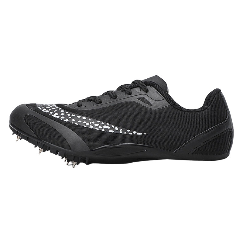 Carbon plate spiked shoes track and field sprinting shoes men and women full palm grip eight nails students in the examination training spiked shoes wholesale