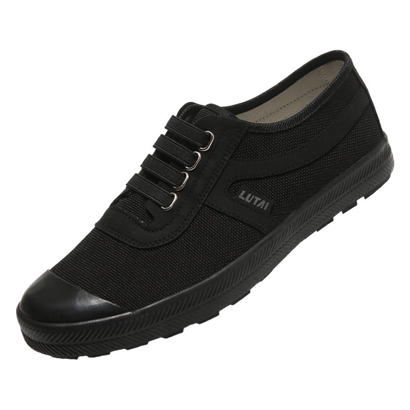 Lutai Spring and Autumn Construction Site Labor Shoes Labor Shoes Low-top Work Shoes Thickened Rubber Breathable Comfortable Soft Sole Wear-resistant Shoes