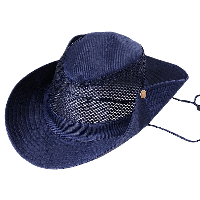 Sumi Fishing Mountaineering Hat Outdoor Camping Sunscreen Hat Net Hat Big Brim Camouflage Hat Travel Sun Hat Fisherman Hat