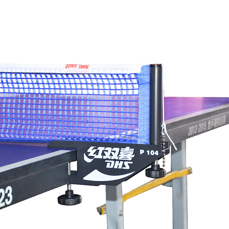 DHS red double happiness table tennis table net rack P104 spiral table tennis table net rack indoor table tennis block