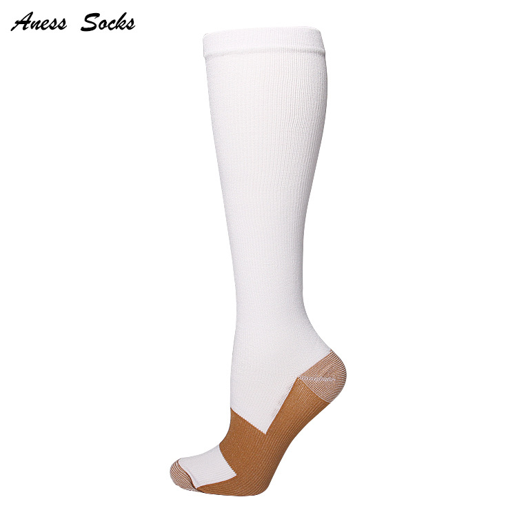 Picture of Cross-border pressure socks calf socks women's four seasons imitation nylon flat socks outdoor sports running stovepipe socks elastic socks