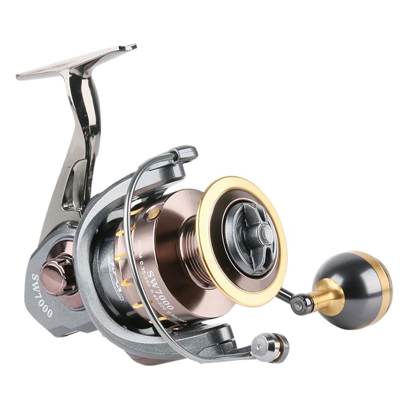 Fun non-gap spinning wheel all-metal general fishing wheel long-cast special fishing wheel Luya fishing reel fishing gear wholesale