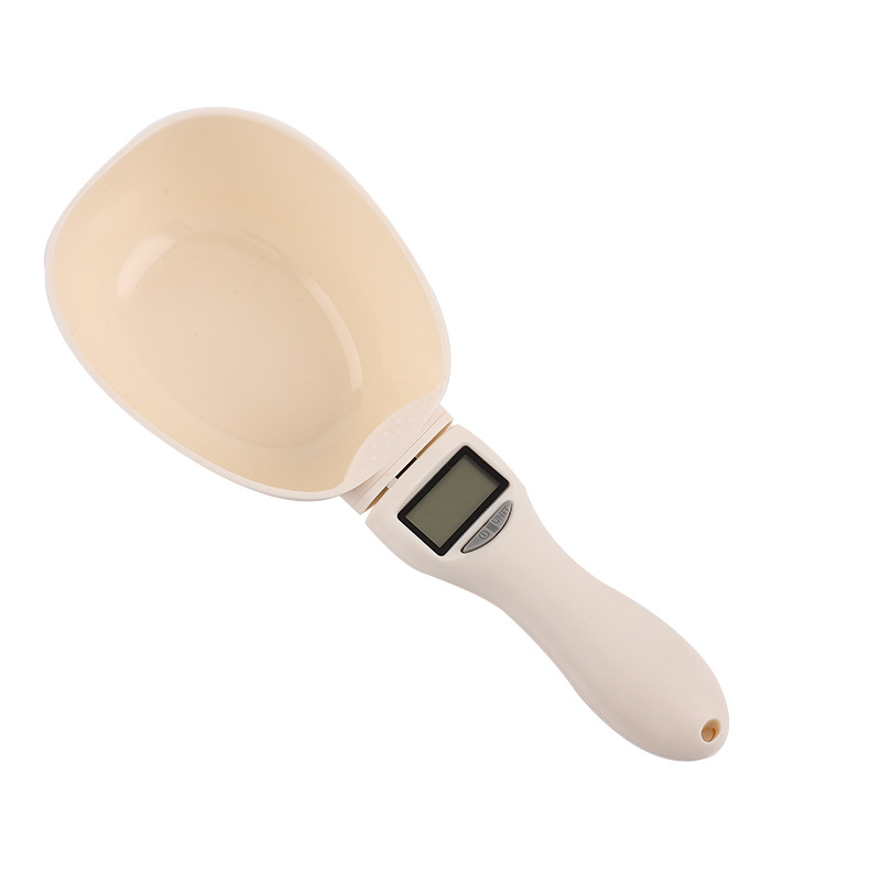 Picture of Pet measuring cup cat food dog food electronic scale feeding measuring spoon scale shovel scientific feeding 800g/1g spoon scale