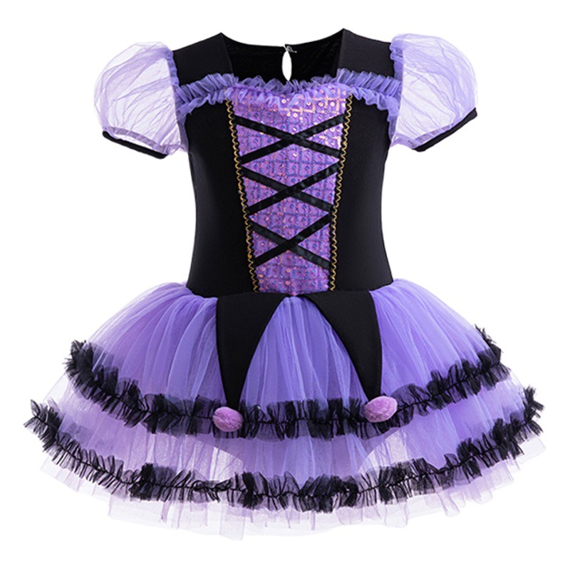 Girls Summer Kuromi Lolita Princess Dress Halloween Performance Costume Birthday Dress Children's Dress Character