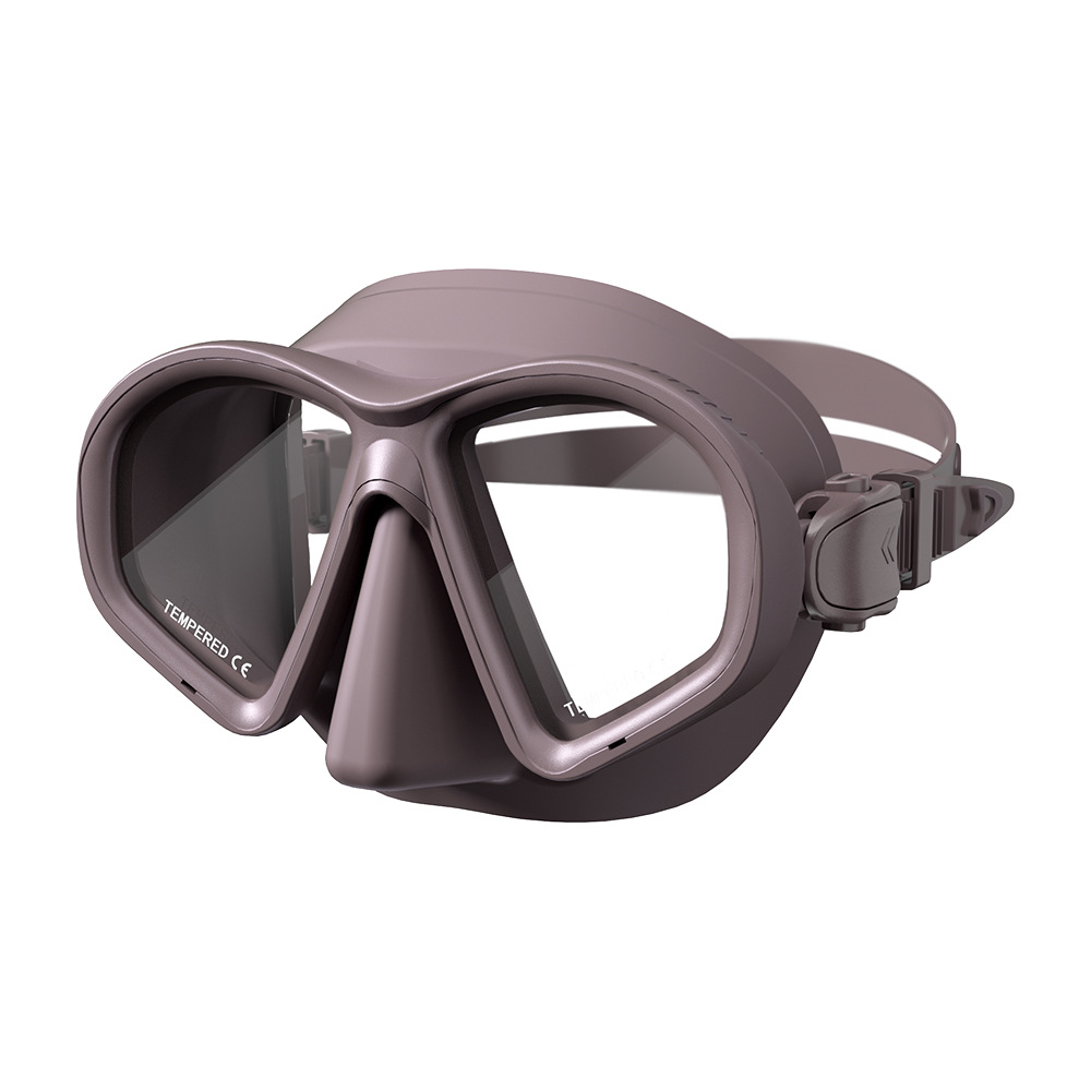 Picture of Free diving glasses myopia lens diving mirror camera bracket silicone snorkeling mirror snorkeling equipment