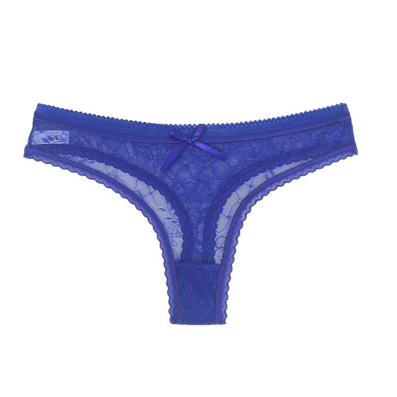 Picture of Foreign Trade European and American Sexy Lace Jacquard G-string Women's Underwear Pure Cotton Bottom Crotch Seamless Hip-lifting Underwear Women's 669