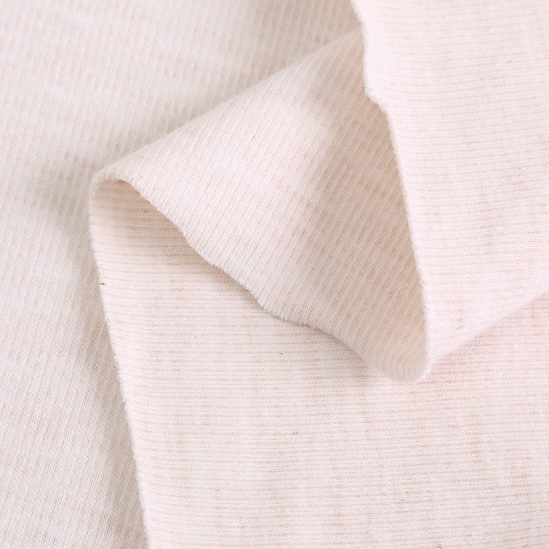 Picture of No fluorescent agent cotton wool cloth sanding color spinning yarn color cotton stretch cotton wool cloth baby underwear cloth