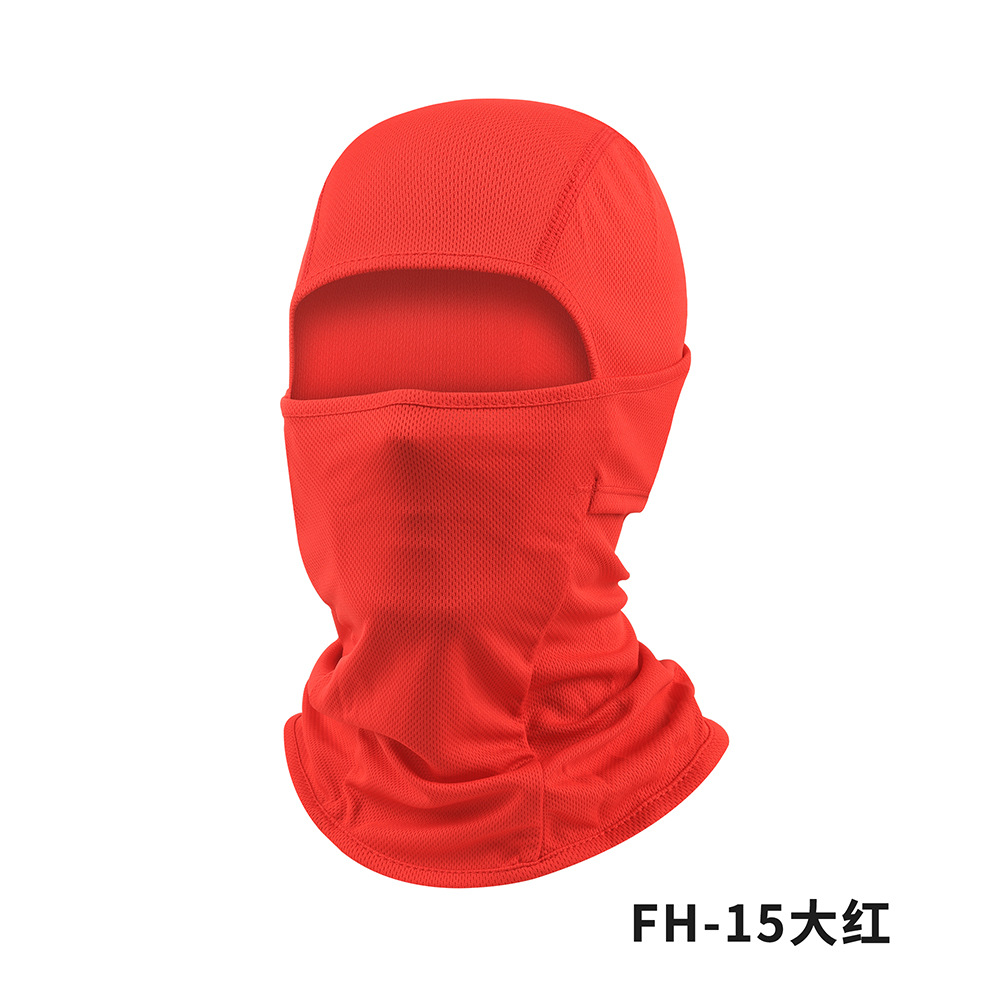 Picture of Cross-Border Quick-Drying Breathable Outdoor Sports Hood Neck Protector Cycling Mask Balaclava Flying Tiger Hat Pullover Hat