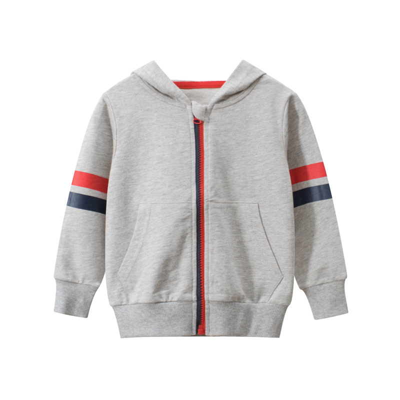 Picture of 27Kids Kidsren's Clothing Korean Style Kidsren's Jacket 2025 Spring New Product Boys Zipper Shirt Baby Clothes One Piece Consignment