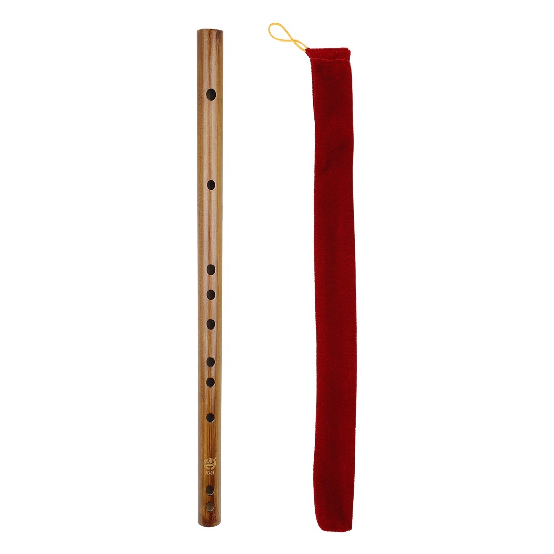 Meibei Bitter Bamboo Piccolo Flannel Bag Beginner Grade Test Teaching Available to Play Bamboo Flute Five Tits