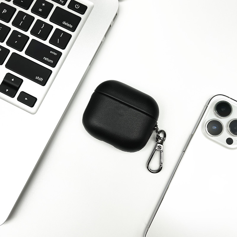 Picture of Suitable for Cross-border AirPods3 Generation Protective Case Leather Apple Bluetooth Headphone Case European and American airpodspro Protective Case