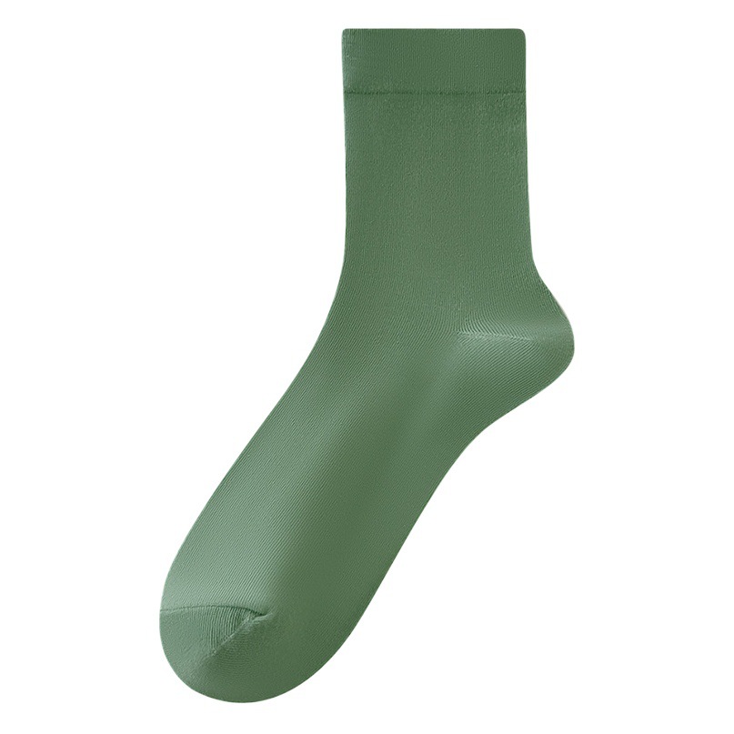 White Maternity Socks, Spring and Summer Ins Trend, Japanese Style Loose Mid-Calf Socks, Fashionable and Versatile