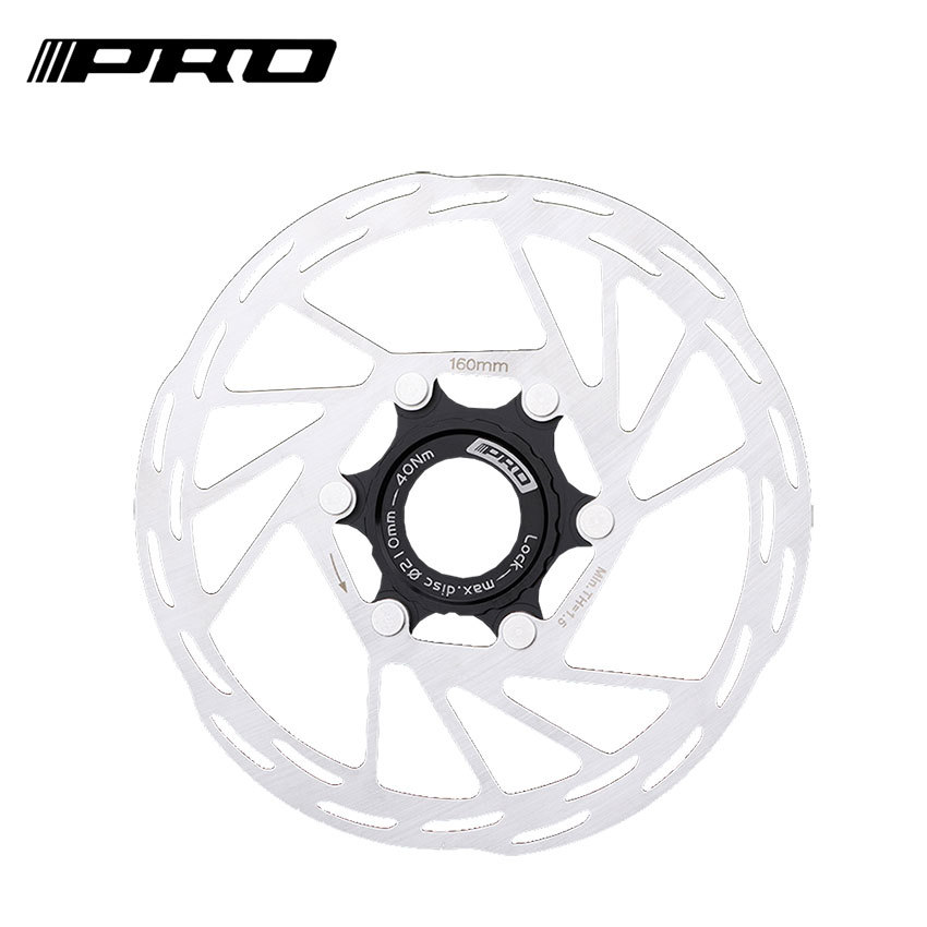 Iiipro Middle Lock Disc Mountain Road Bicycle Disc 140/160/180/203mm Middle Lock Brake Pad