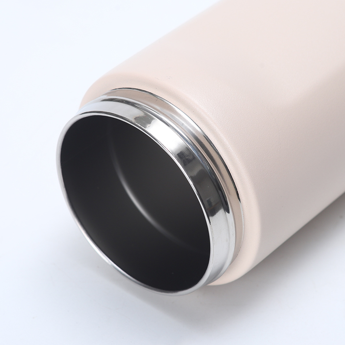 Picture of Cross-Border Double-Drink Lid Stainless Steel Thermos Cup for Men and Women, Outdoor Sports Fruit Cup 304 Stainless Steel Thermos Cup