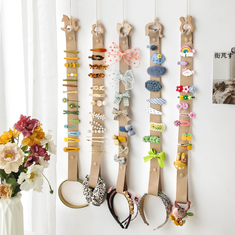 Picture of Japanese and Korean Hair Accessories Storage Box Baby Jewelry Storage Practical Storage with Hair Band Rubber Band Headwear Jewelry Box
