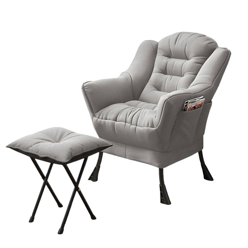 Picture of Lazy Sofa Single Chair College Student Dormitory Computer Chair Comfortable Balcony Small Sofa Soft Bedroom Backrest Recliner