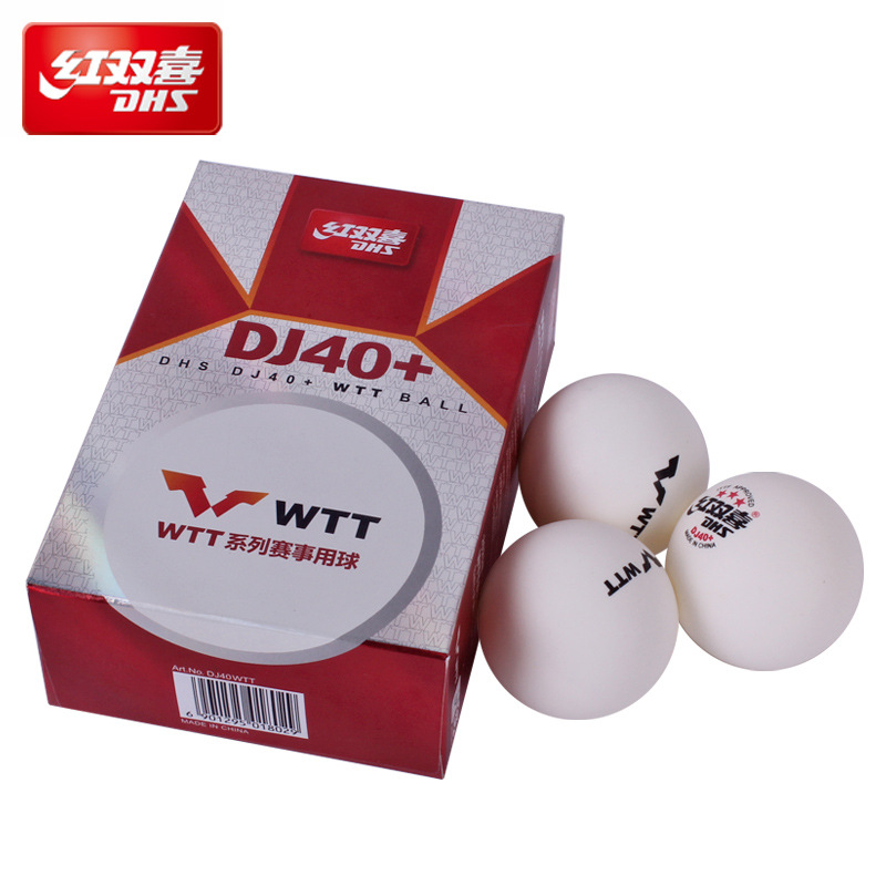 Picture of Authentic Red Double Happiness 3-star Top One Two-star Samsung Table Tennis 40 + Tokyo Table Tennis Competition Training Wholesale