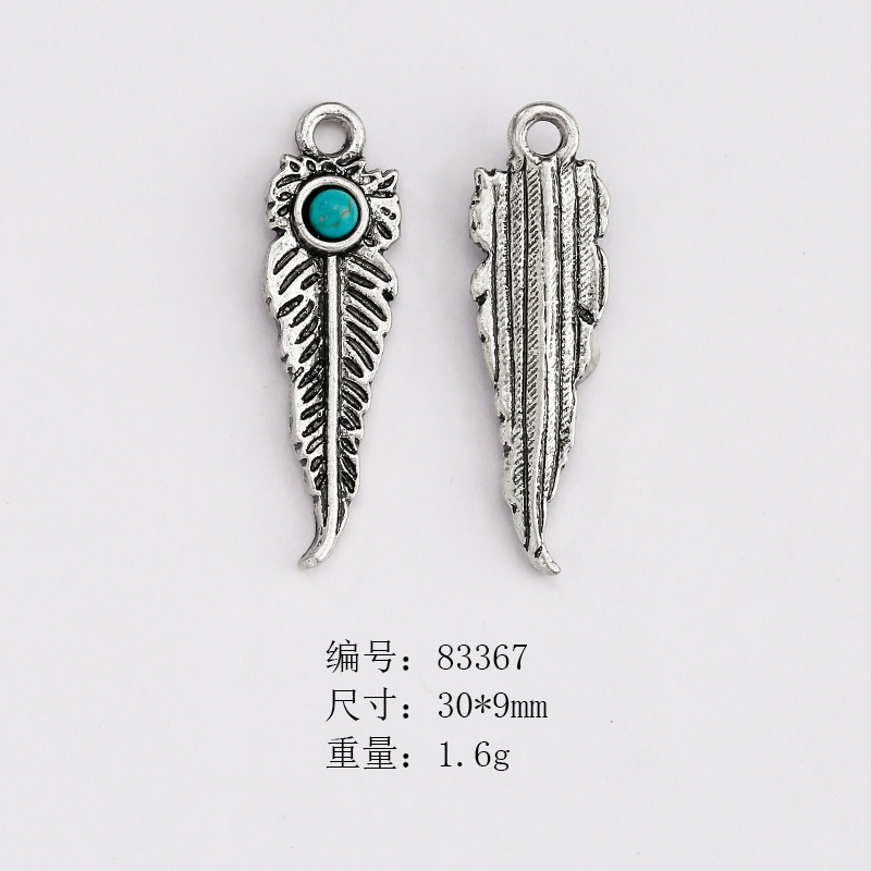 Picture of Cross-border Hot Selling European and American Style Vintage Native American Neajo Pine Stone Jewelry Accessories Imitation diy Pendant