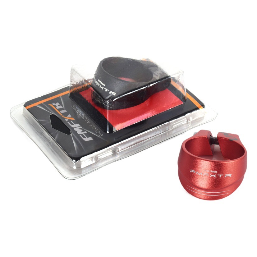 UNO aluminum alloy pipe clamp mountain bike seat clamp road bike fixed clamp seat bar clamp bicycle accessories cross-border