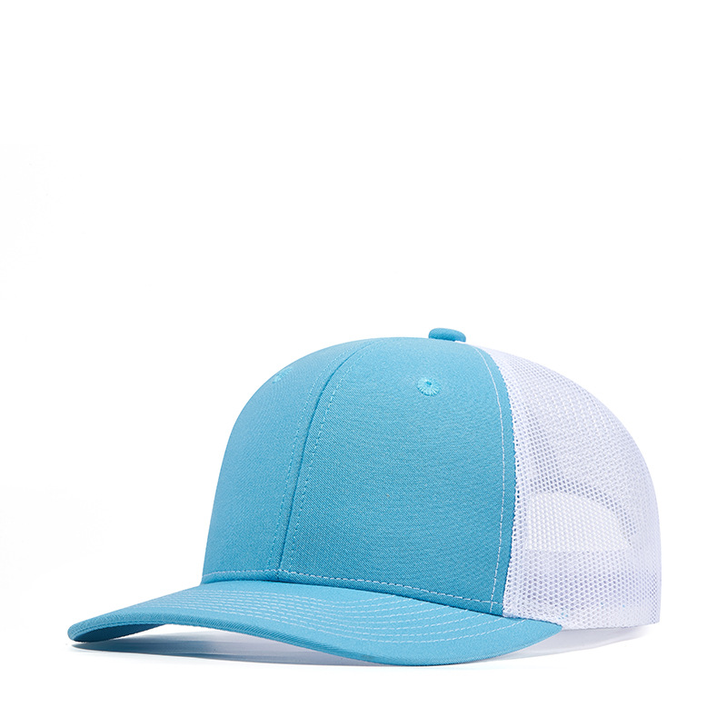 Picture of Wish Micro Bend Hat Rim Truck Hat Men's Outdoor Sun Shading Net Hat Mountaineering Fishing Truck Drivers Hat