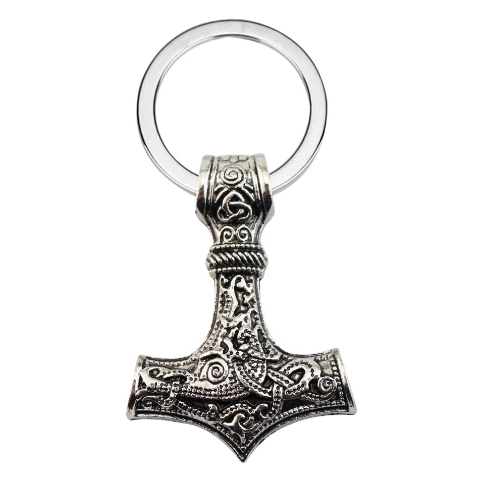European and American Creative Retro Viking Necklace Viking Rune Necklace Pendant Men's Accessories