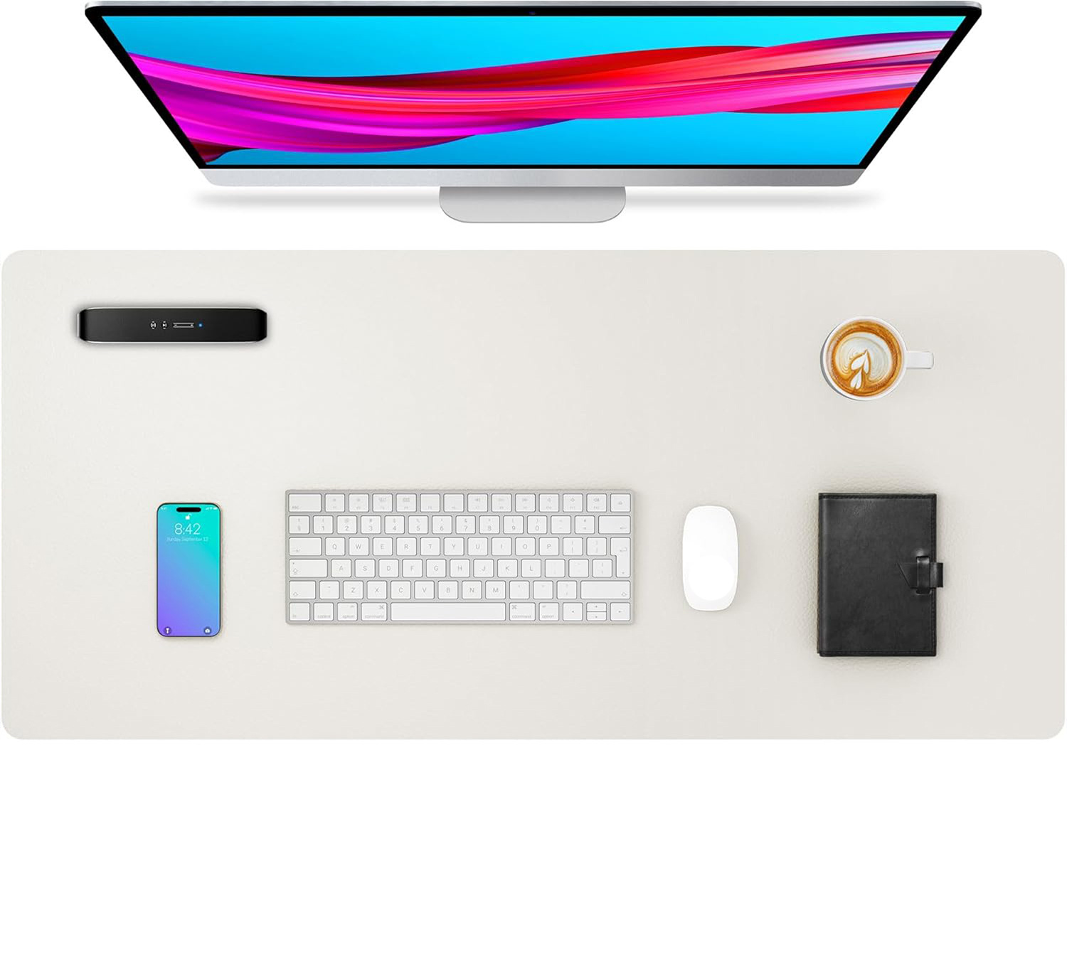 Picture of Napa Pattern Pvc Material Desk Pad Mouse Pad Various Indoor Office Scene Pads Cross-Border Thick Supply