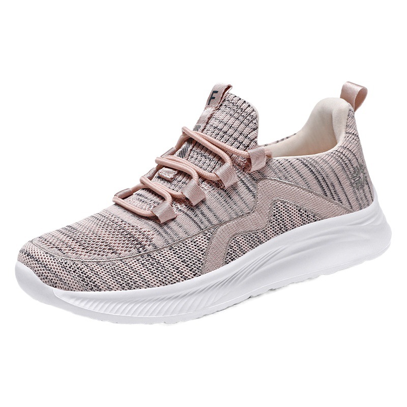 Shoes Women's 2025 Summer New Feiwei Women's Shoes Casual and Plaid Mom's Shoes Breathable Sports Women's Casual Shoes