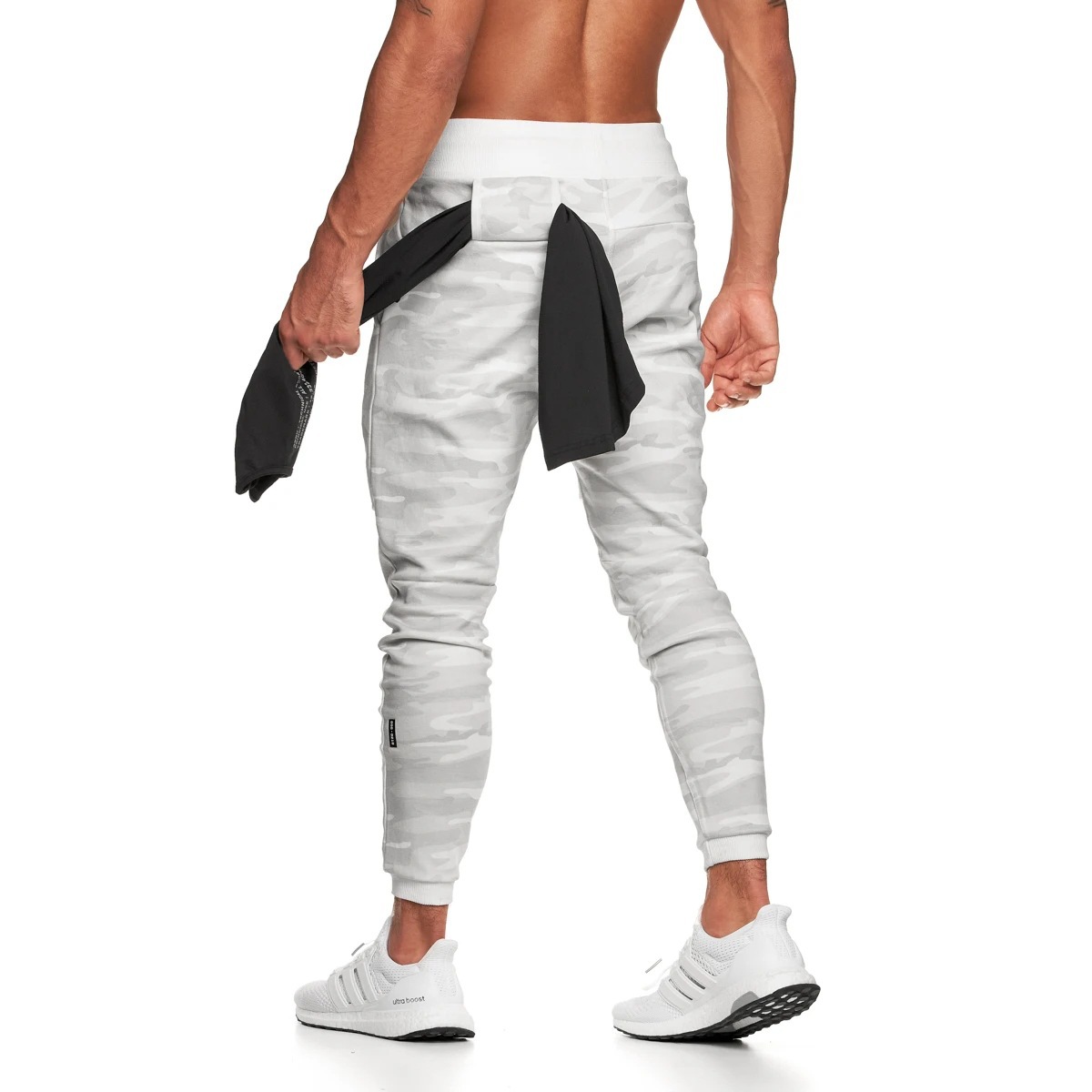 Cross-border Amazon Europe and the United States sports pants men's cotton fitness pants running training pants a generation of hair