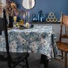 Picture of Yiqi Yun Miao Tablecloth Colorfulful Jacquard Tablecloth Double-Sided Pattern Thick Tablecloth Geometric Bohemian Style