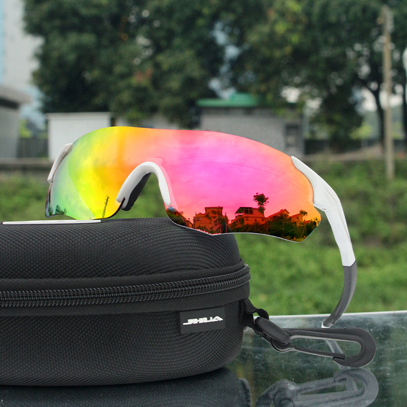 Picture of Cycling glasses day and night dual-use TR90 myopia outdoor sports eye protection marathon windproof glasses running glasses