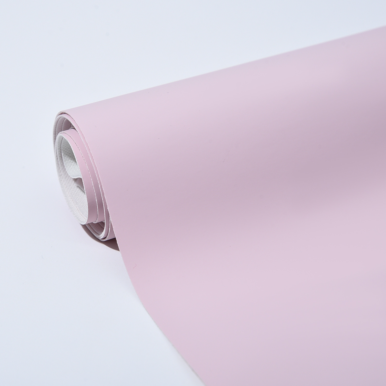 Picture of Wholesale Elastic Skin-Feel Matte Pu Garment Leather Plain Eco-Friendly Soft Edge Leather Material Fabric in Stock