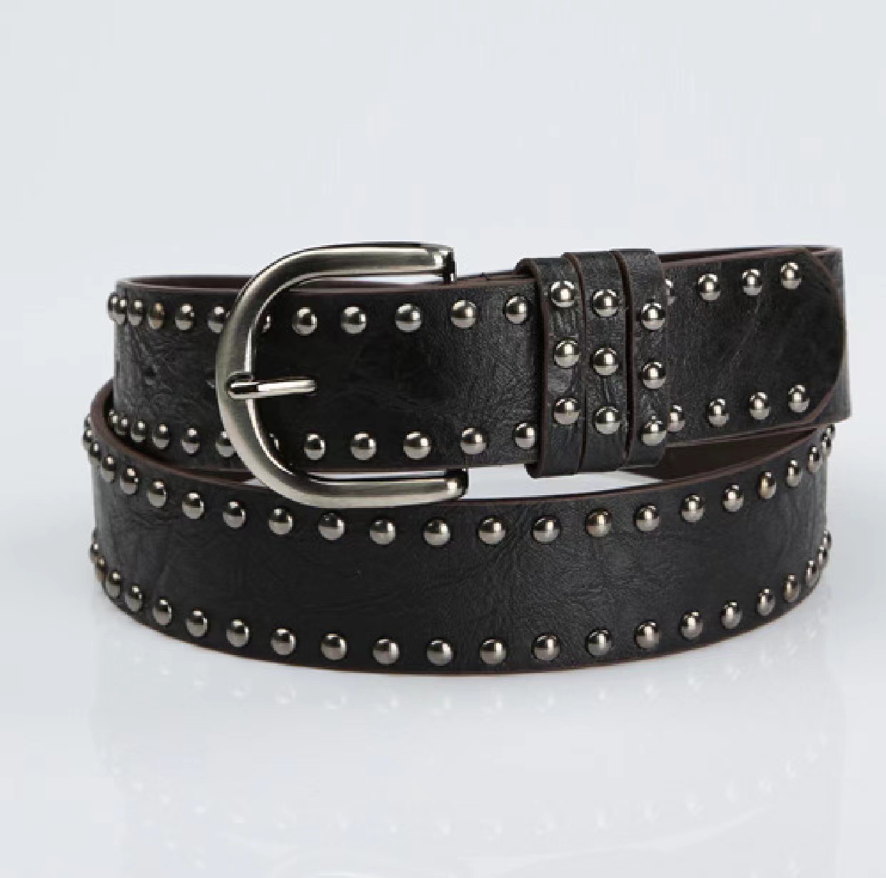 HF533 Women's Belt Punk Style All-match Fashion Women's Belt Women's Belt in Stock