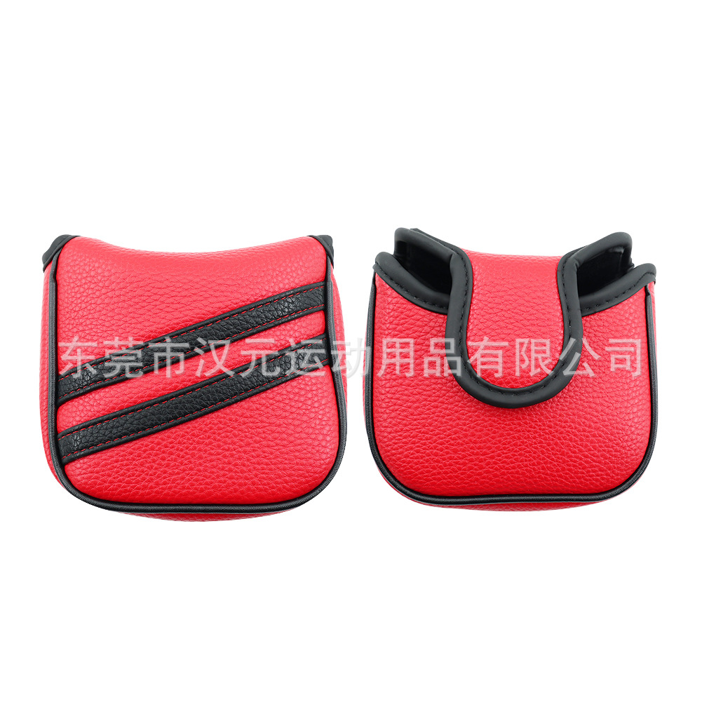 Picture of Factory direct cross-border e-commerce golf club cover pu club cover ball head protective cover push rod cap cover