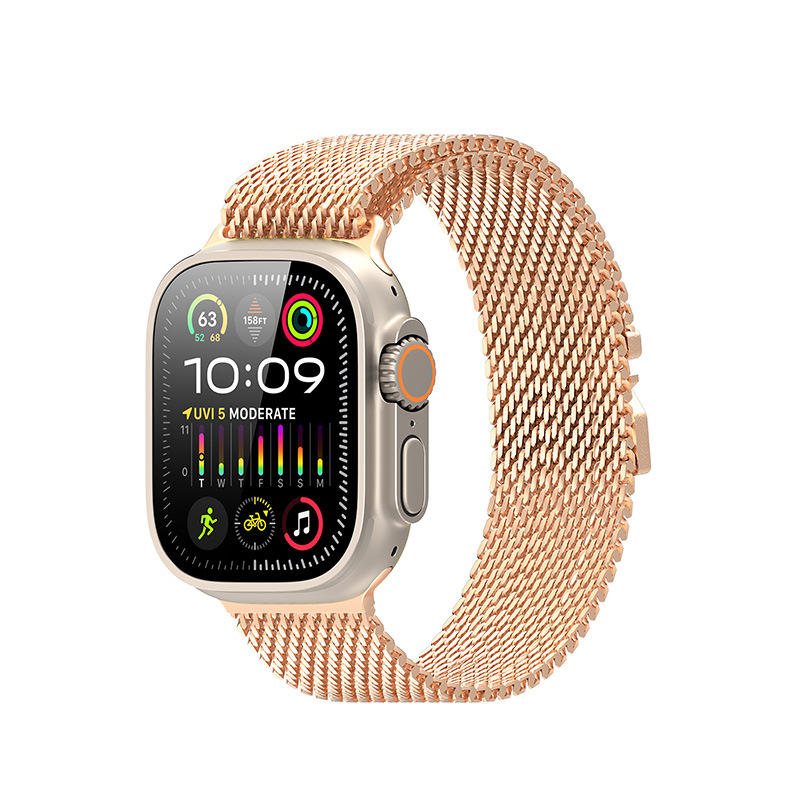 Picture of For Apple 10 generation AppleWatch Milanese Nice watch strap watch metal magnetic iwatch strap wholesale