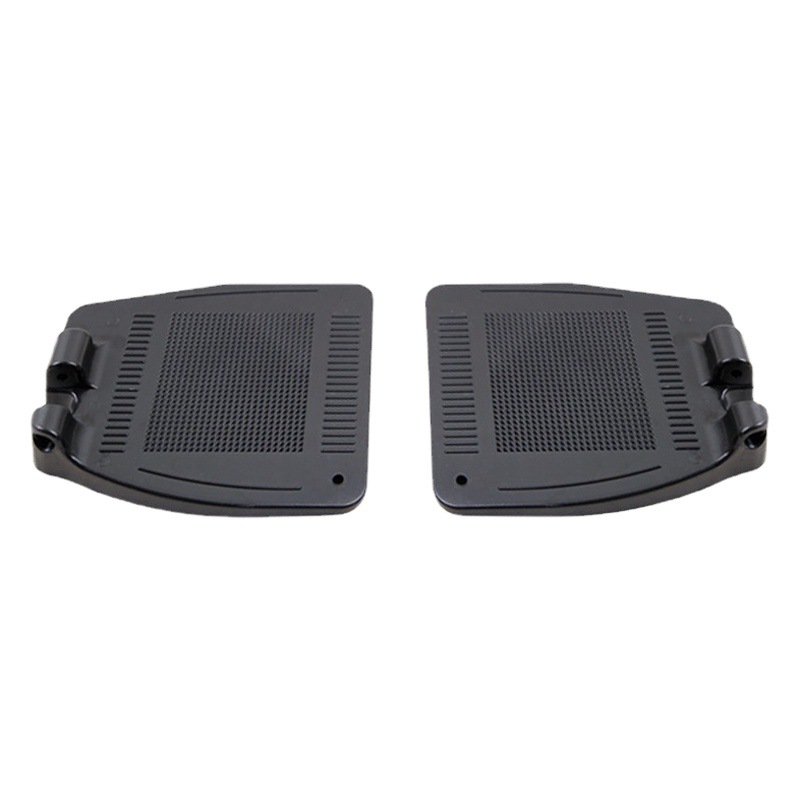 Manufacturers Wheelchair Accessories Foot Pedal Wheelchair Pedal Thickened ABS Plastic Pedal Aluminum Alloy Foot Notched Type