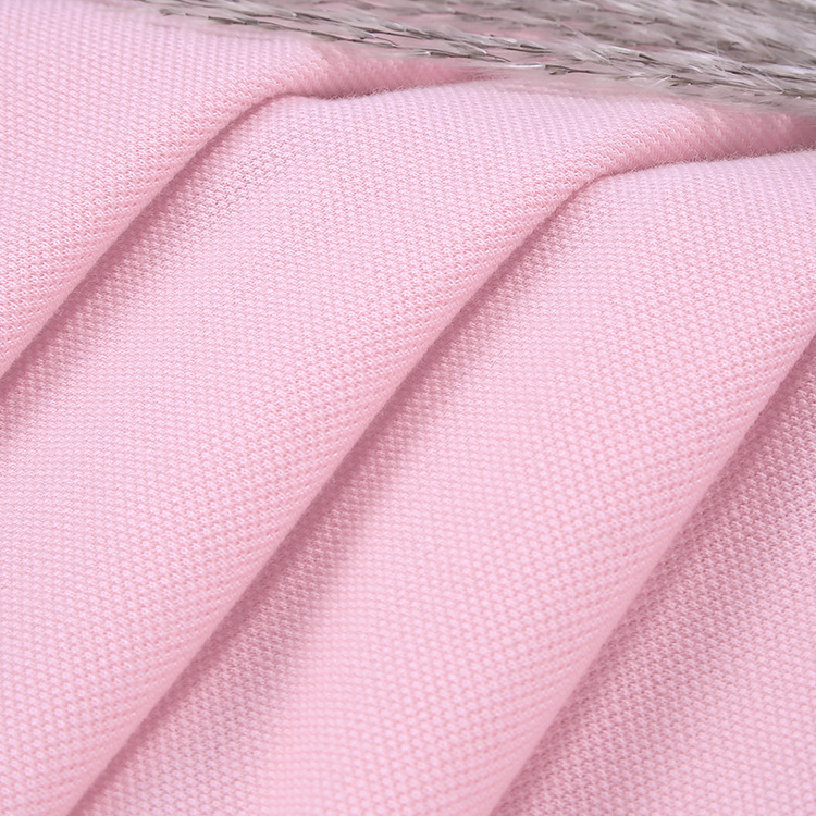 Polyester-Cotton and Pure Cotton Single and Double Pique Baseball Jersey Sweatshirt Fabric, School Uniform Pique Mesh Fabric, Warp Knitted Fabric