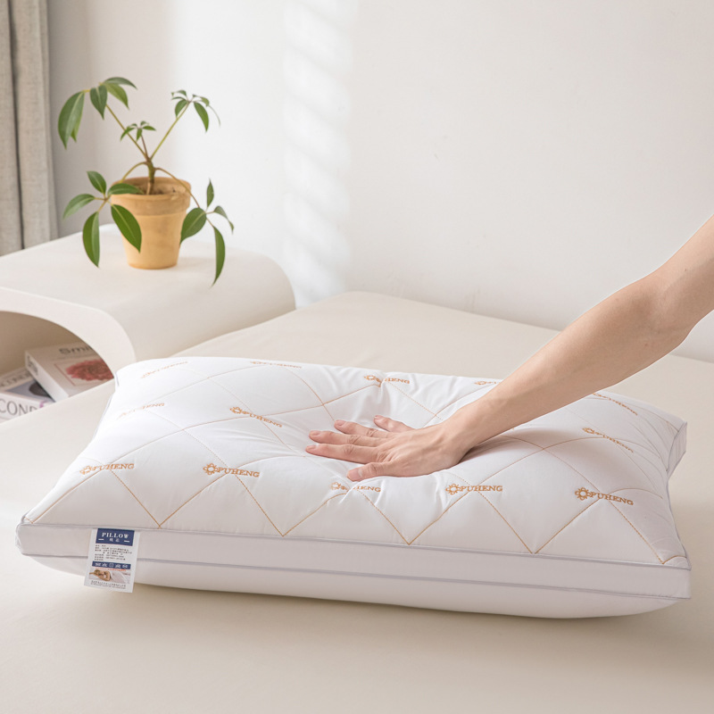 Hotel Special Pillow Pillow Core Cervical Spine Protection Single Household Pair Five-star Hotel Deep Sleeping High Pillow Pillow Core