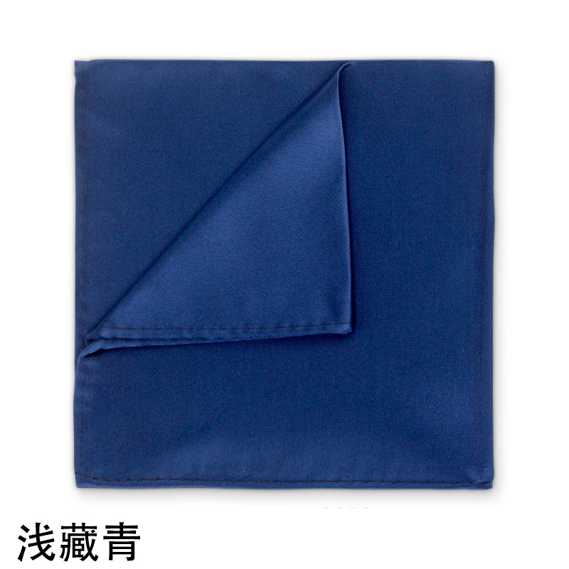 Picture of Solid color dress suit pocket towel men's small square wedding dress breast towel handkerchief black red blue green purple wholesale