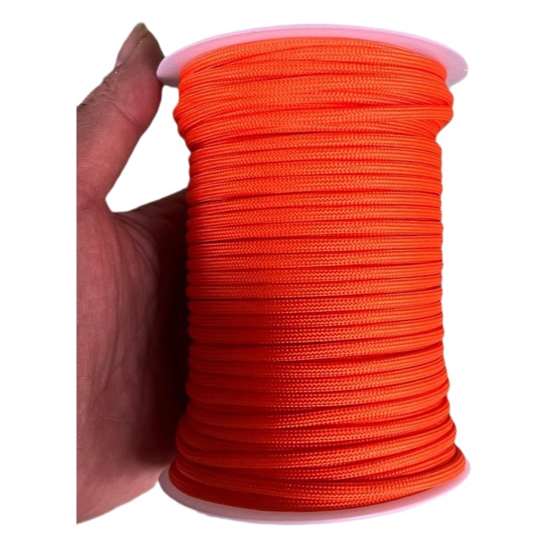 Wholesale 7-Core 30-Strand 4mm Paracord Bracelet Weaving Cord, Essential for Military Enthusiasts' Survival Gear and Jewelry