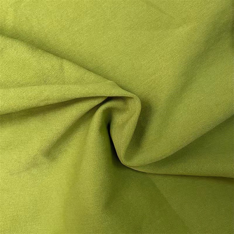 New Imitation Cotton Sand-Washed Fine Twill Fabric Slightly Wrinkled Retro Style Strong Spring & Fall Top Windbreaker Overalls Skirt Fabric