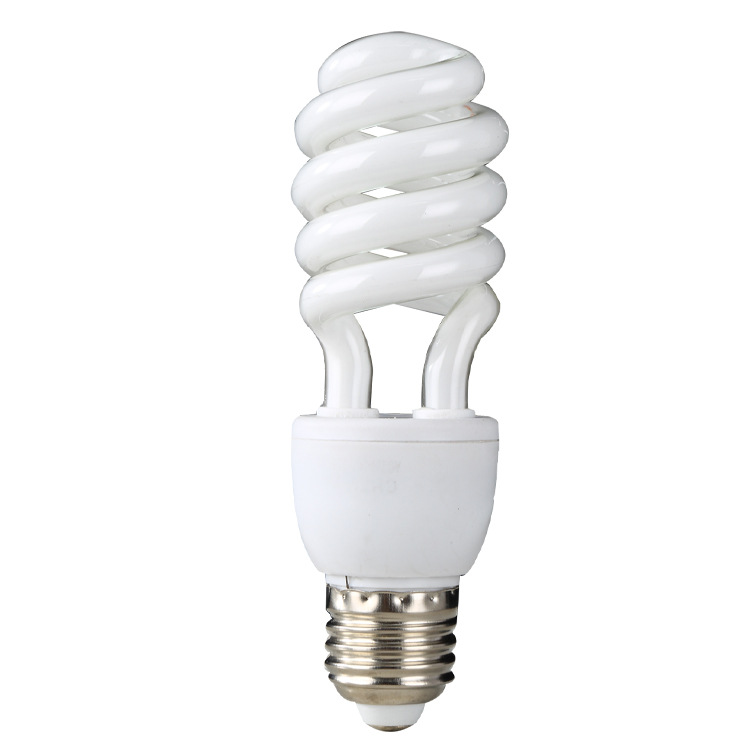Picture of Factory wholesale tricolor spiral energy-saving bulbs yellow white light 5W 11W 15W 20W