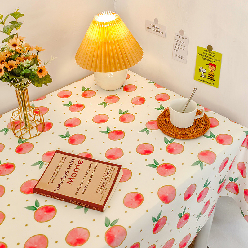 Picture of Checkerboard Tablecloth Ins Style Popular Photo Student Desk Dormitory Decoration Coffee Table Dustproof Picnic Stall Cloth
