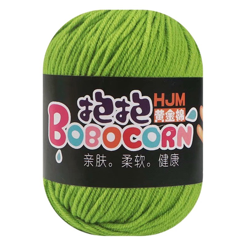 4 strands milk cotton wool doll crochet handmade DIY crochet material bag wool doll
