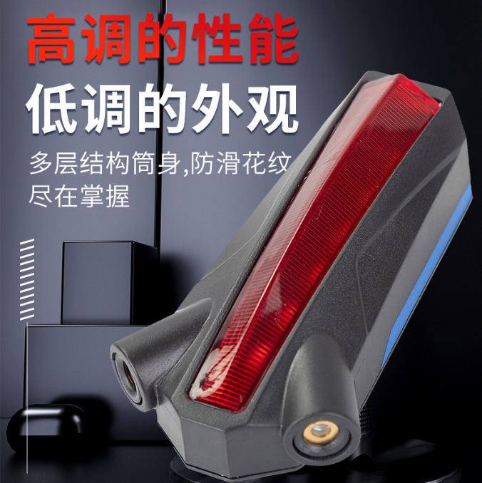 Picture of Bicycle Turn Signal Brake Light Mountain Bike Intelligent Sensor Automatic Brake USB Charging Projection Laser Tail Light