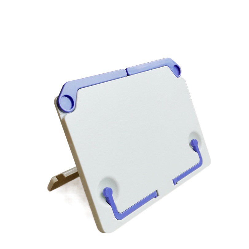 Music Rack Reading Bookshelf Music Rack Folding Desktop Reading Music Stand Book Holder Plastic Portable Musical Instrument Accessories