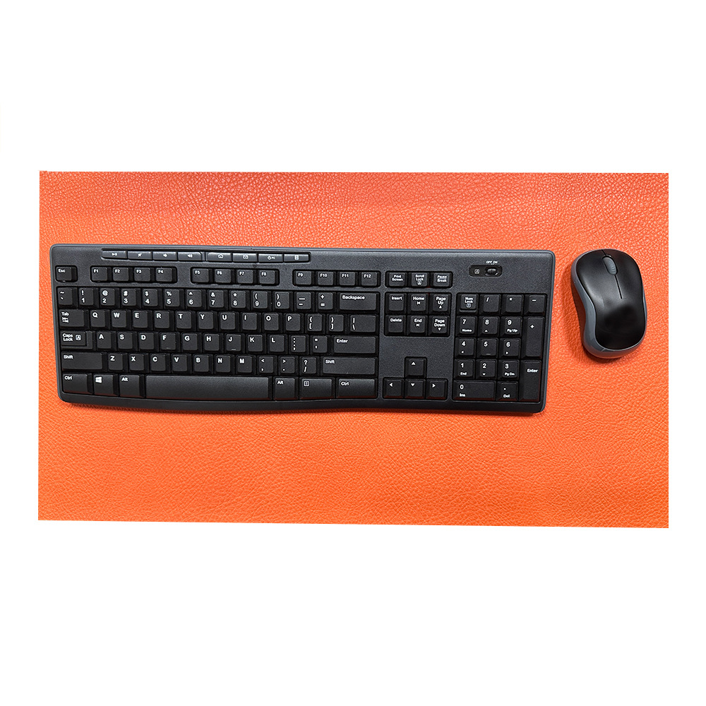 Picture of Factory in stock super soft litchi grain leather pvc material leather pad mouse pad sand pot pad pvc material leather sheet